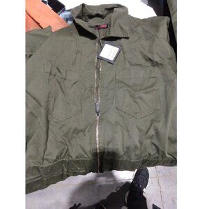 LU'U DAN Oversized Jumpsuit Khaki EU 50 (US 34)